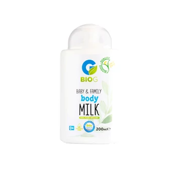 BioG loțiune de corp BIOG-02 – 200 ml, cu argint coloidal pentru piele sensibilă