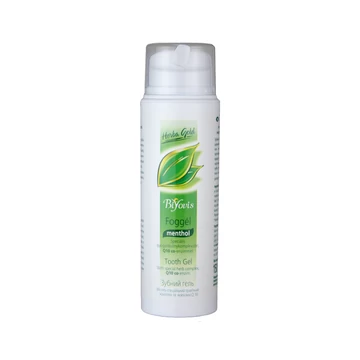 Gel dentar mentolat Herba Gold 150 ml – gel pentru gingii cu plante și Q10