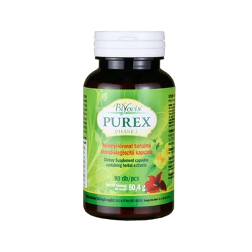 Antiparazita Purex 1 Capsule B 340-2 – 90 capsule, 7 extracte din plante