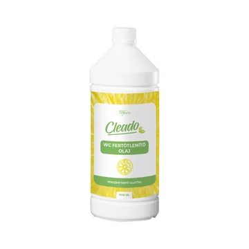 Ulei dezinfectant pentru toaletă Cleado – detergent ecologic cu protecție 48 ore și strat protector P-12