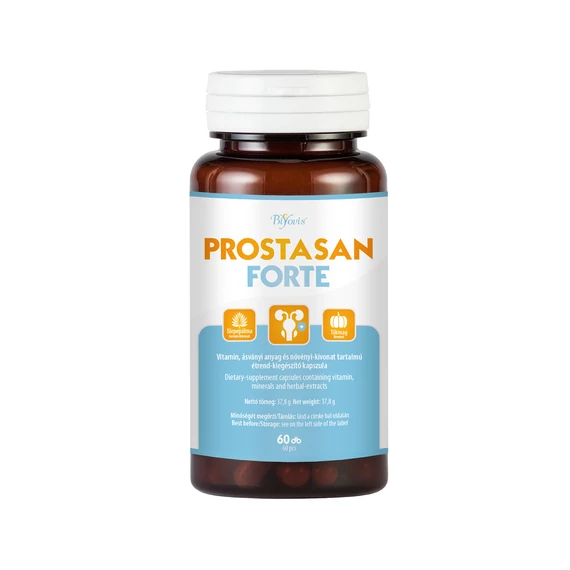 Prostasan 60 capsule – extract de dovleac și ginseng cu vitamine C/E, zinc și seleniu